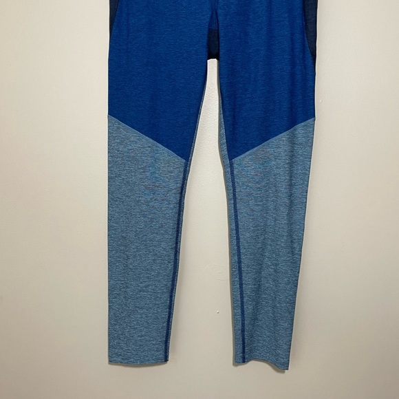 Outdoor Voices Blue Tri-Tone 7/8 Leggings - Picture 2 of 6